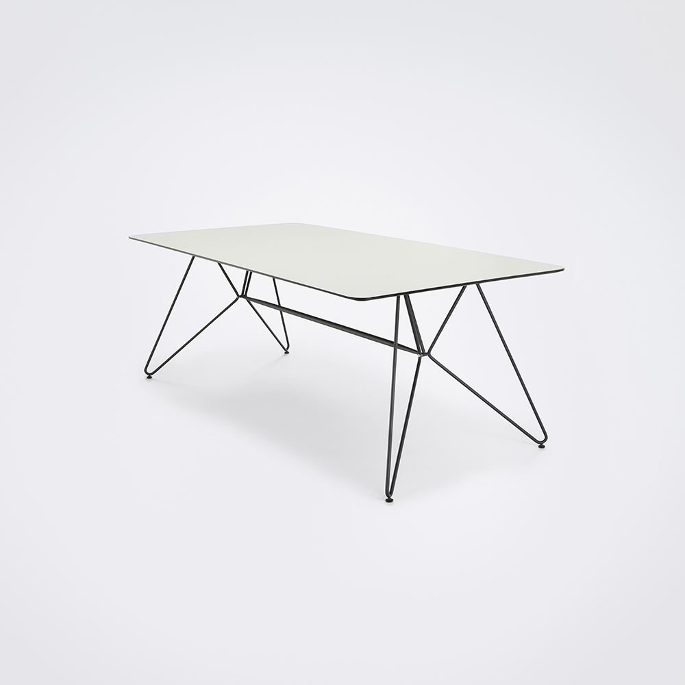 DINING TABLE 205cm // White Laminate