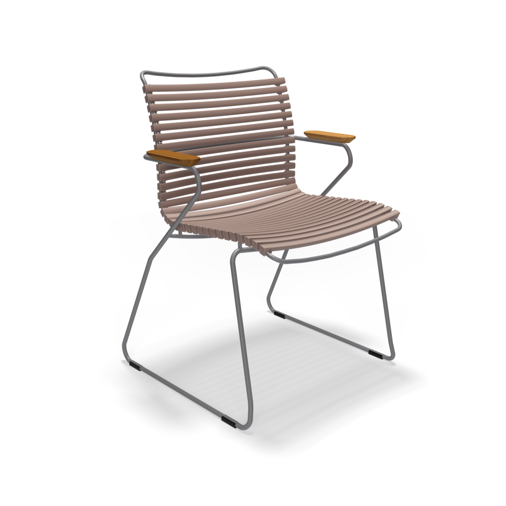DINING CHAIR // Sand // Bamboo armrests