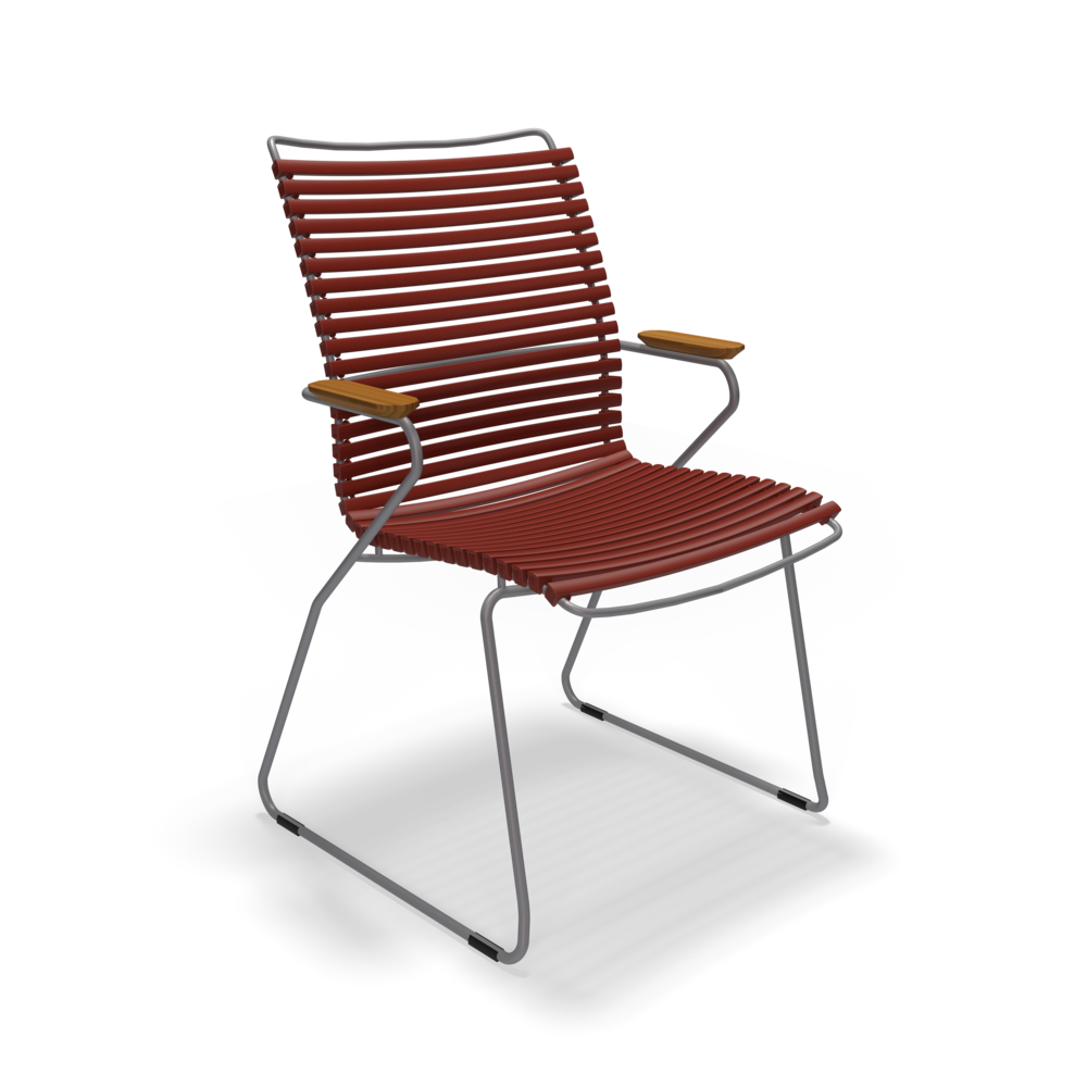 DINING CHAIR TALL BACK // Paprika