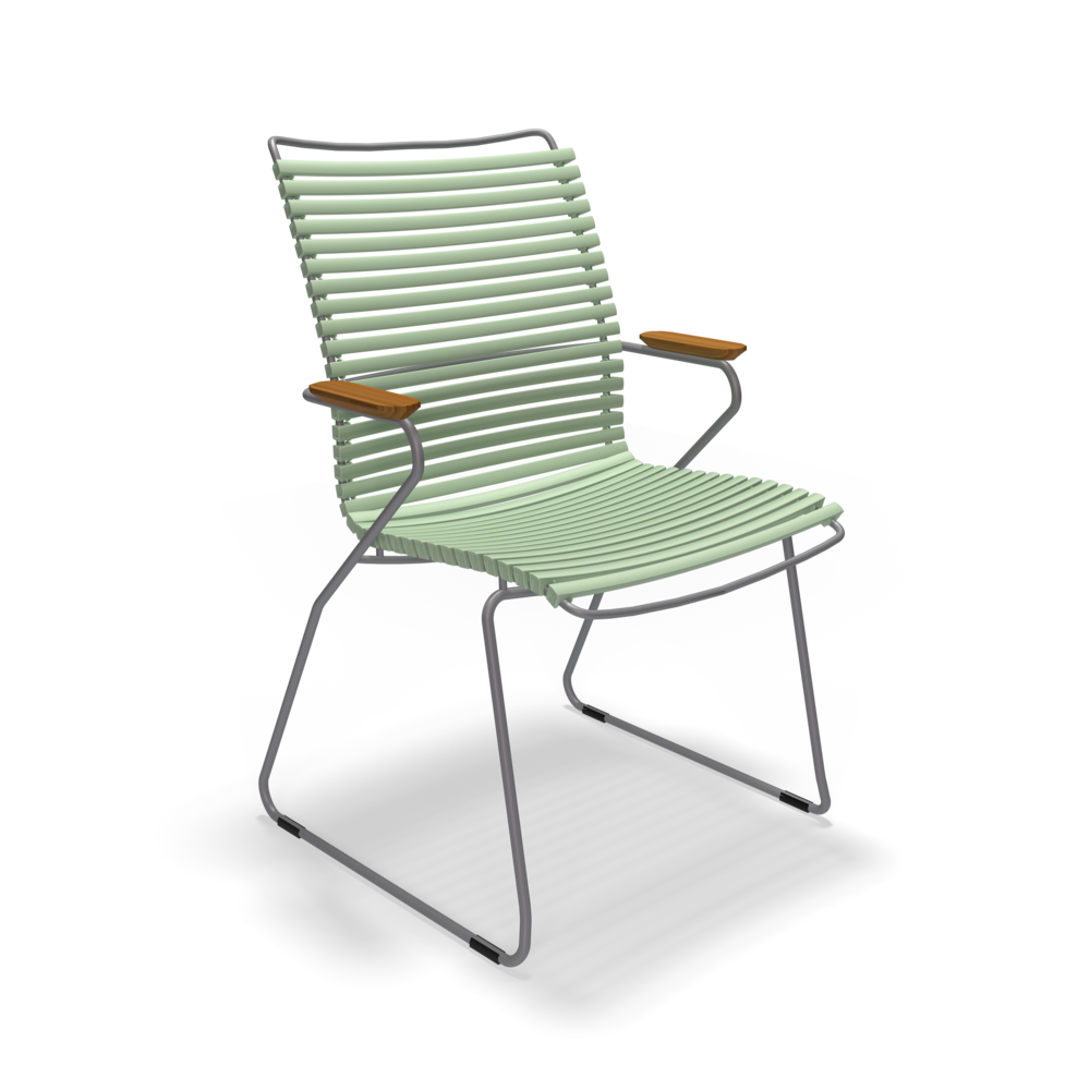 DINING CHAIR TALL BACK // Dusty Green