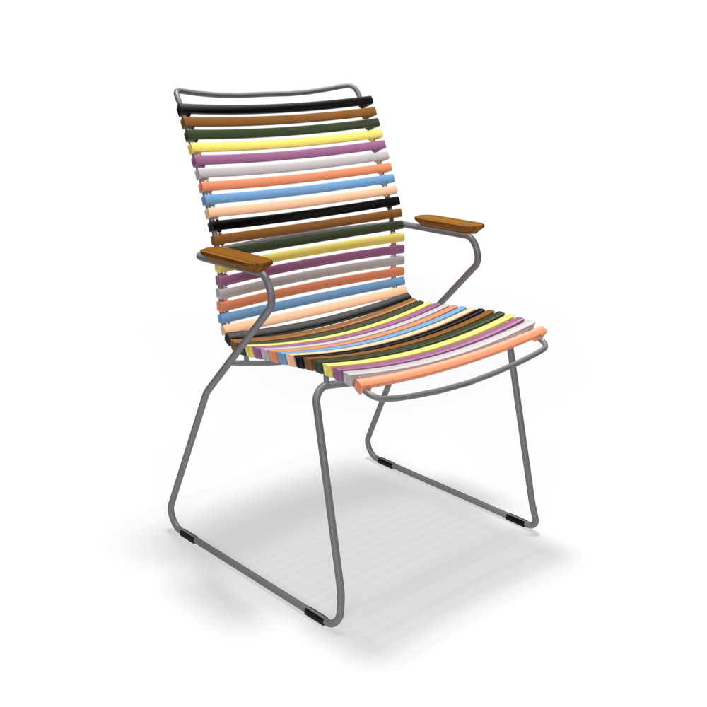 DINING CHAIR TALL BACK // Multi Color 1