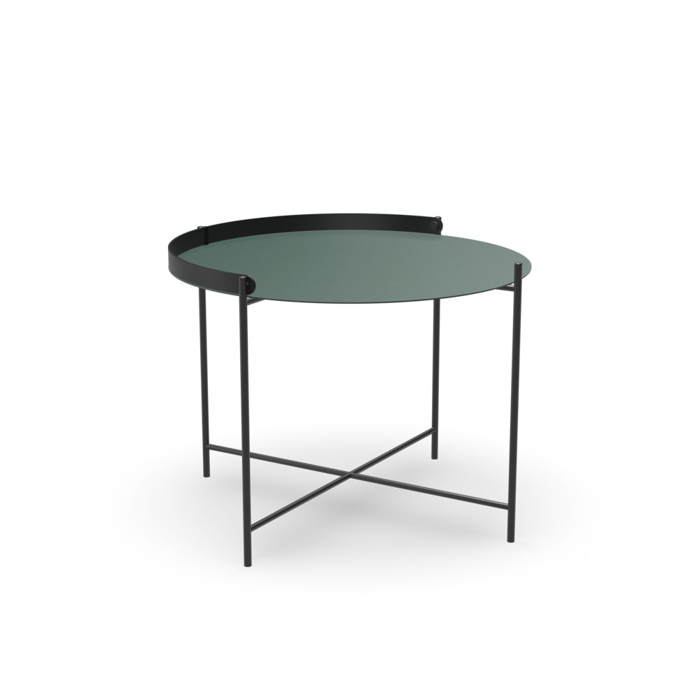 Tray table Ø62 // Pine green