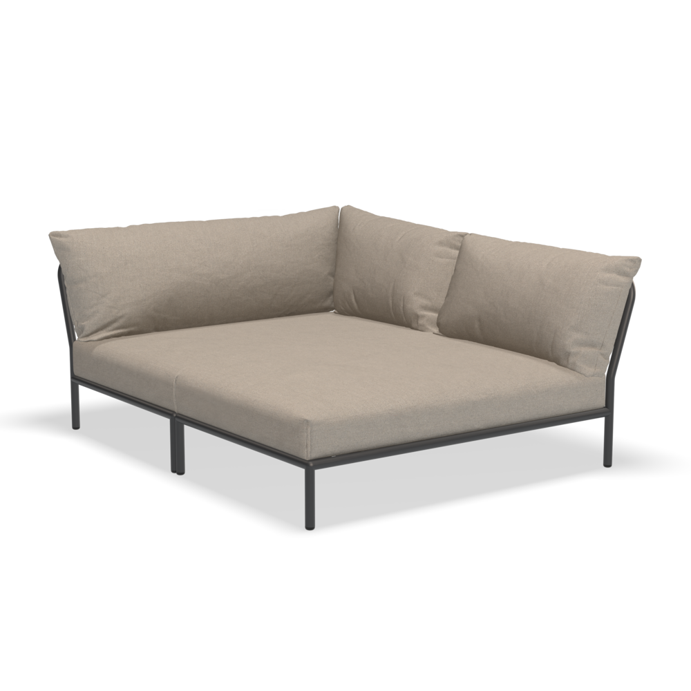 NEW: COZY CORNER, RIGHT // Ash // Sunbrella Heritage