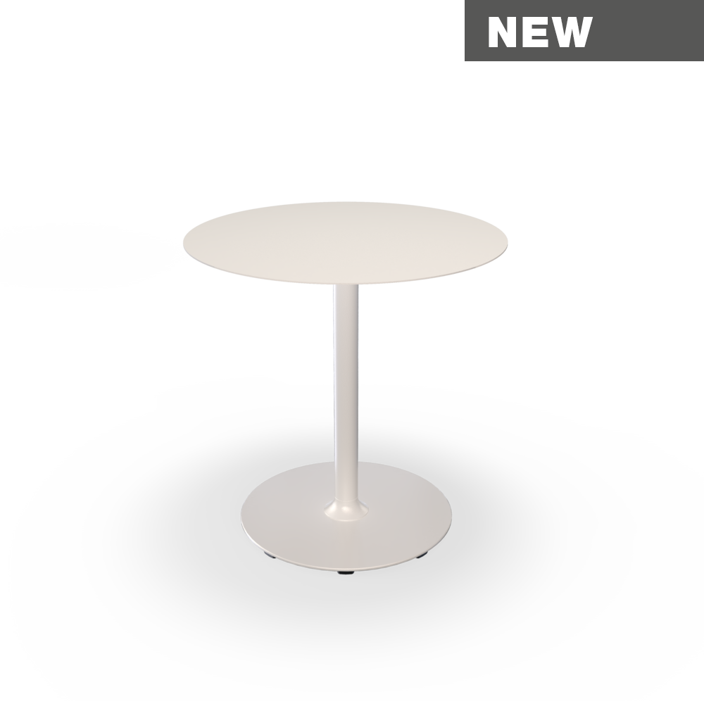 CAFÈ TABLE // Ø74 // Muted white