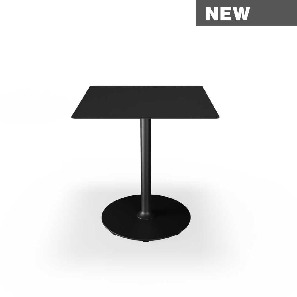 CAFÈ TABLE // 70x70 // Black