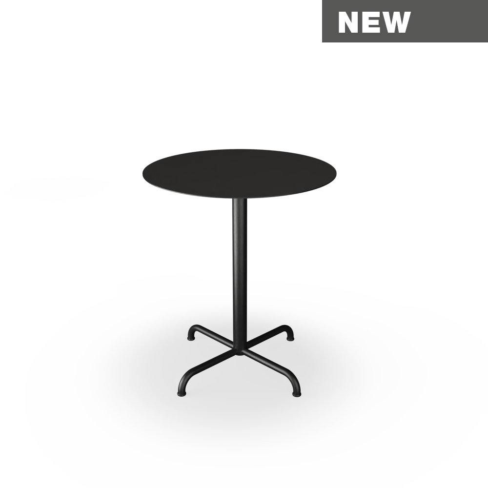 PICO Café table, 4 star base, Ø64