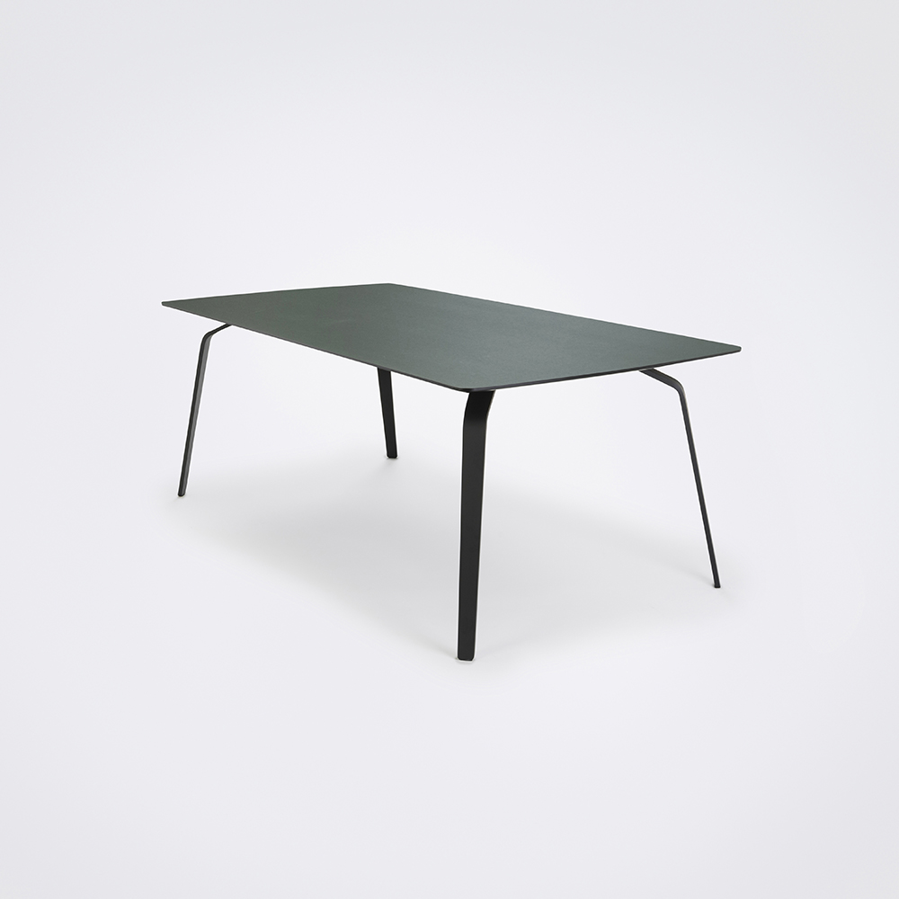DINING TABLE 208cm // Dark Green Linoleum