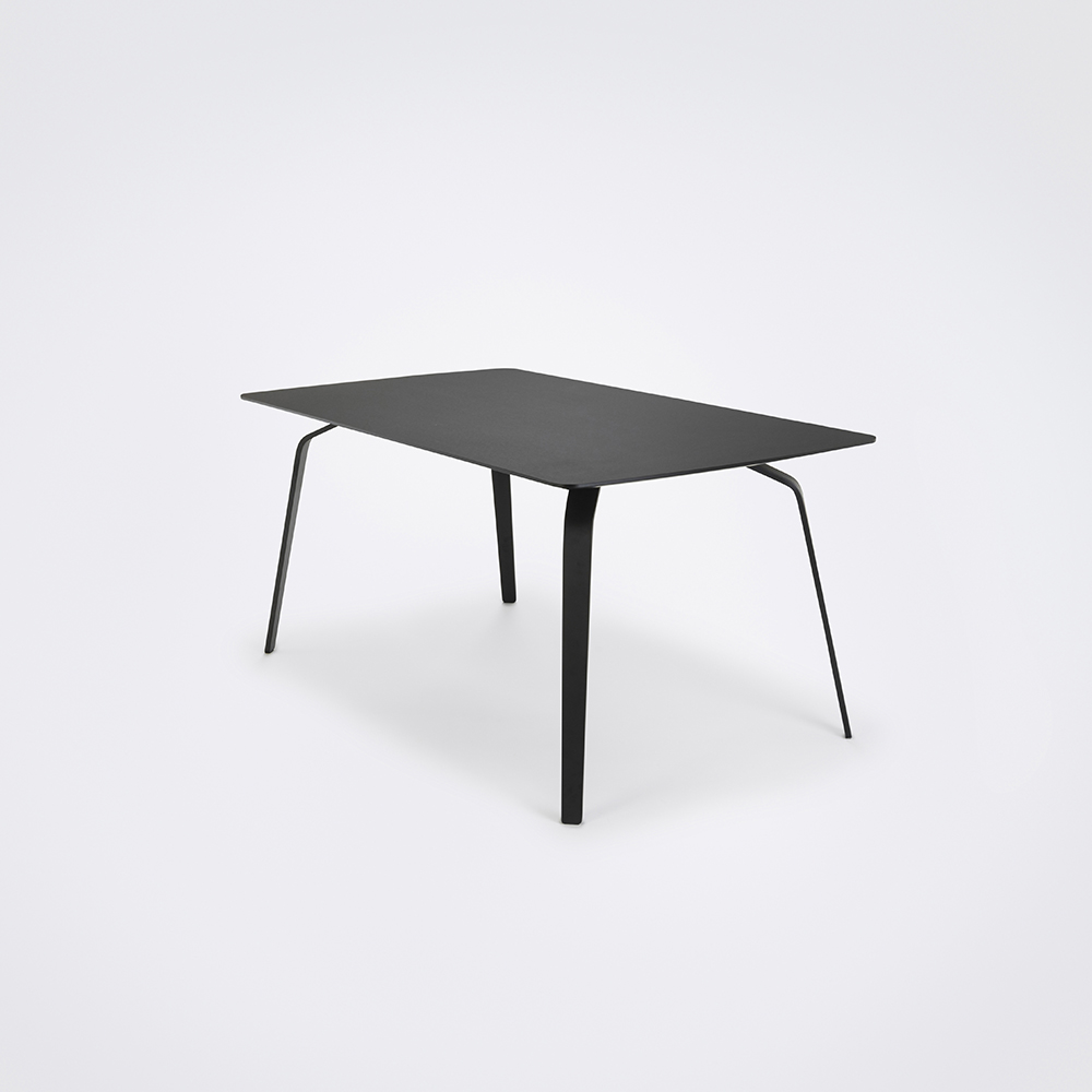 DINING TABLE 168cm // Black Linoleum